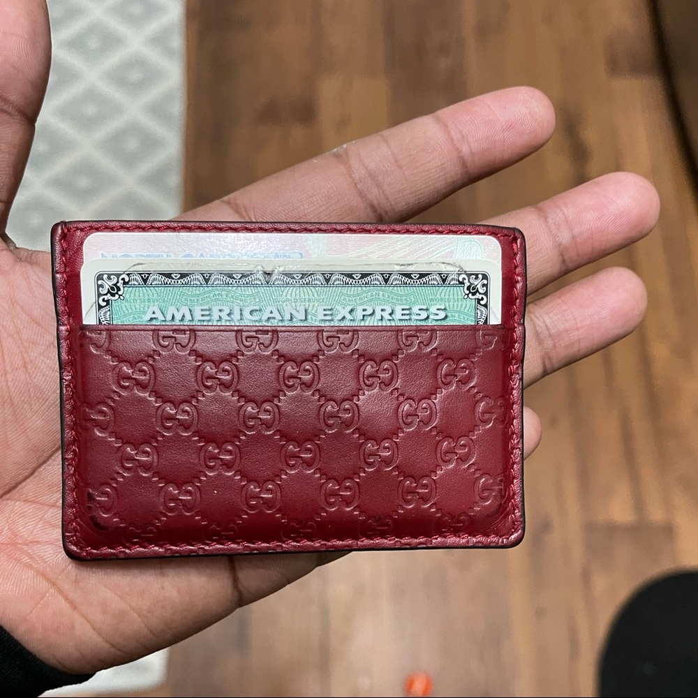 Gucci card holder